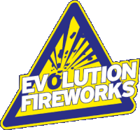 Evolution Fireworks Sticker