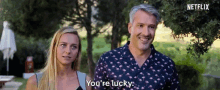 You Are Lucky What We Wanted GIF - You Are Lucky What We Wanted Thats A Good Thing For You GIFs