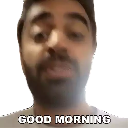 Good Morning Rahul Dua Sticker - Good Morning Rahul Dua Good Day Stickers