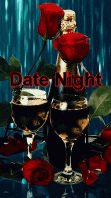Date Night Wine GIF - Date Night Wine Flower GIFs