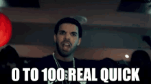 0to100 Real Quick GIF - 0to100 Real Quick Drake GIFs