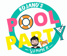pool party summer rojano antonio rojano happy