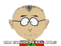 Mad Enough To Kill Kyle South Park Sticker - Mad Enough To Kill Kyle South Park Mr Hankey The Christmas Poo Stickers