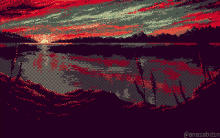 Sunset Pixel GIF - Sunset Pixel GIFs