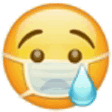cry tears emoji mask sad