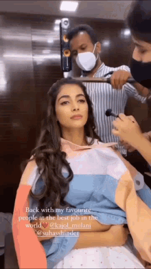 Pooja Hegde Keert GIF - Pooja Hegde Keert Hair Styling GIFs