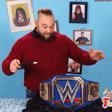 Bray Wyatt The Fiend GIF - Bray Wyatt The Fiend Universal Champion GIFs