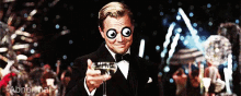 Nye Cheers GIF - Nye Cheers Leo GIFs