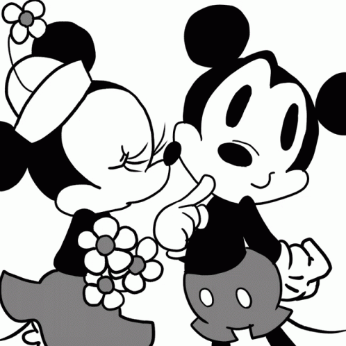 Kiss Mini Mouse GIF - Kiss Mini Mouse Mickey Mouse GIFs