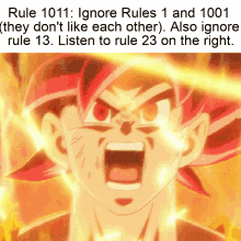 Rule1011 Rule GIF - Rule1011 Rule Goku GIFs