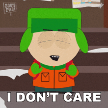 I Dont Care Kyle Broflovski GIF - I Dont Care Kyle Broflovski South Park World Privacy Tour GIFs