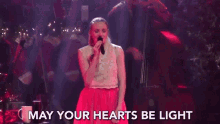 May Your Hearts Be Light Singing GIF - May Your Hearts Be Light Singing Performing GIFs
