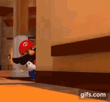 Smg4 Mario GIF - Smg4 Mario Behind GIFs