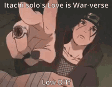 Itachi Love Is War GIF