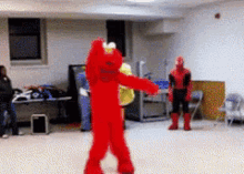 Dancing Elmo GIF - Dancing Elmo Mascot GIFs