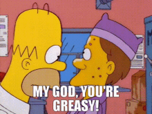 Greasy Simpsons GIF