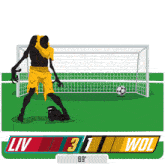 Liverpool F.C. (3) Vs. Wolverhampton Wanderers F.C. (1) Second Half GIF - Soccer Epl English Premier League GIFs