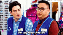 superstore jonah simms oh my god really really for real