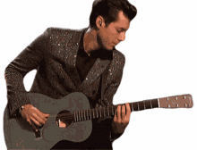 playing guitar mark ronson nothing breaks like a heart song rocking out lean forward
