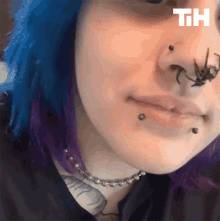 Spider In My Face Crawling GIF - Spider In My Face Crawling Going Up GIFs