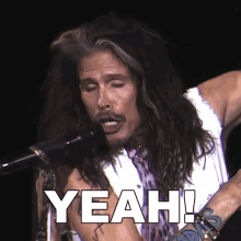 Yeah Steven Tyler GIF - Yeah Steven Tyler Aerosmith GIFs