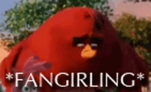 Angry Birds Terence GIF - Angry Birds Terence Fangirling GIFs