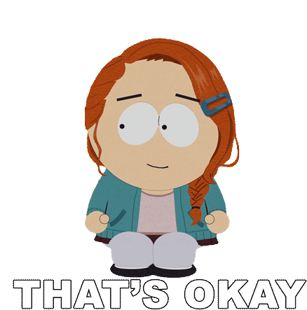 Thats Okay Sophie Gray Sticker - Thats Okay Sophie Gray South Park Stickers