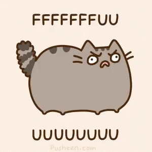 Pusheen Fuuuu GIFs Tenor