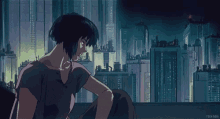 Ghost In The Shell Thinking GIF