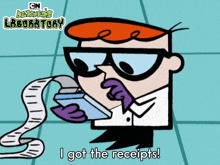 I Got The Receipts Dexter GIF