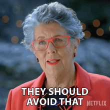 They Should Avoid That Prue Leith GIF - They Should Avoid That Prue Leith The Great British Baking Show Holidays GIFs