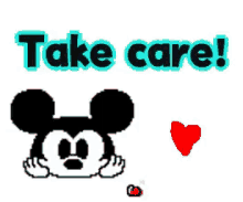 Mickey Mouse Take Care GIF - Mickey Mouse Take Care Greeting GIFs