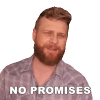 No Promises Grady Smith Sticker - No Promises Grady Smith No Guarantees Stickers