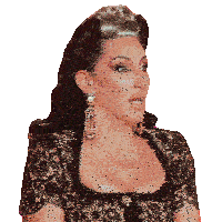 Jaw Dropped Michelle Visage Sticker - Jaw Dropped Michelle Visage Rupaul'S Drag Race All Stars Stickers