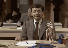 Exam Mr Bean GIF - Exam Mr Bean School GIFs