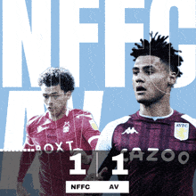 Nottingham Forest F.C. (1) Vs. Aston Villa F.C. (1) Post Game GIF - Soccer Epl English Premier League GIFs