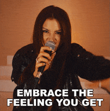 Embrace The Feeling You Get Briannah Donolo GIF