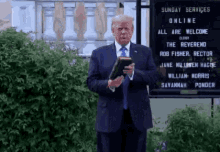 Donald Trump Bible GIF