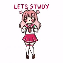 pink student