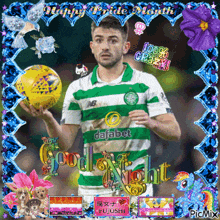 a picture of a soccer player with a dafabe jersey