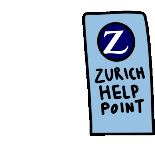 Helppoint Zurichschweiz Sticker - Helppoint Zurichschweiz Zurichinsurance Stickers