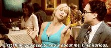 Same GIF - The Big Bang Theory First Date First Thing You Need To Know About Me GIFs