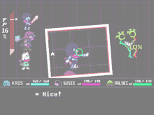 a screenshot of a video game that says nice that one 's going in my kris compilation !