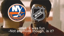 New York Islanders Not Fun GIF - New York Islanders Islanders Not Fun GIFs
