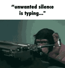 Unwanted Silence Isnt Funny GIF
