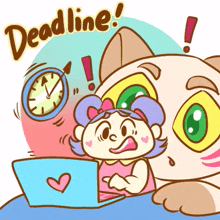cat girl adorable cute deadline