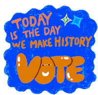 Today Is The Day We Make History History Sticker - Today Is The Day We Make History History Make History Stickers