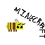 Bee Minecraft Sticker - Bee Minecraft Stickers