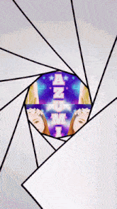 a picture of a woman with the word anumi written on it