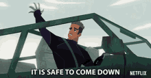 It Is Safe To Come Down Andrew Pifko GIF - It Is Safe To Come Down Andrew Pifko El Topo GIFs